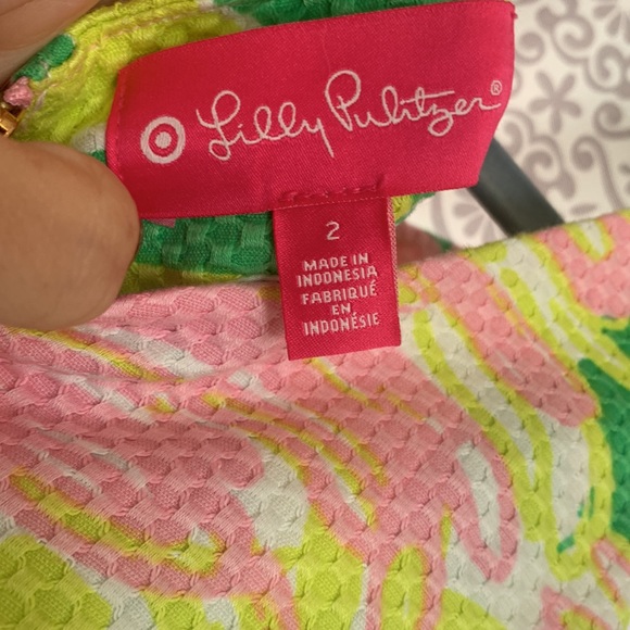 Only wore 1 time Lilly shift dress - Picture 5 of 5